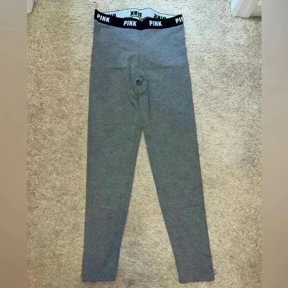 PINK Victoria's Secret Gray Leggings - Picture 1 of 3